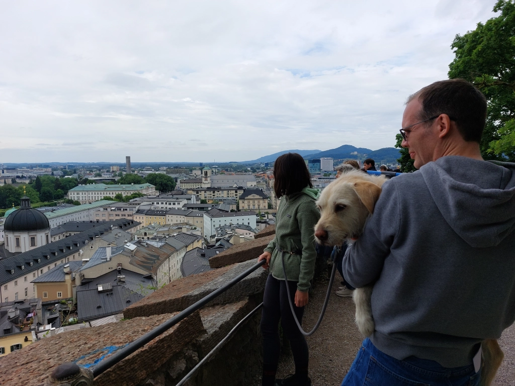 Blick auf Salzburg