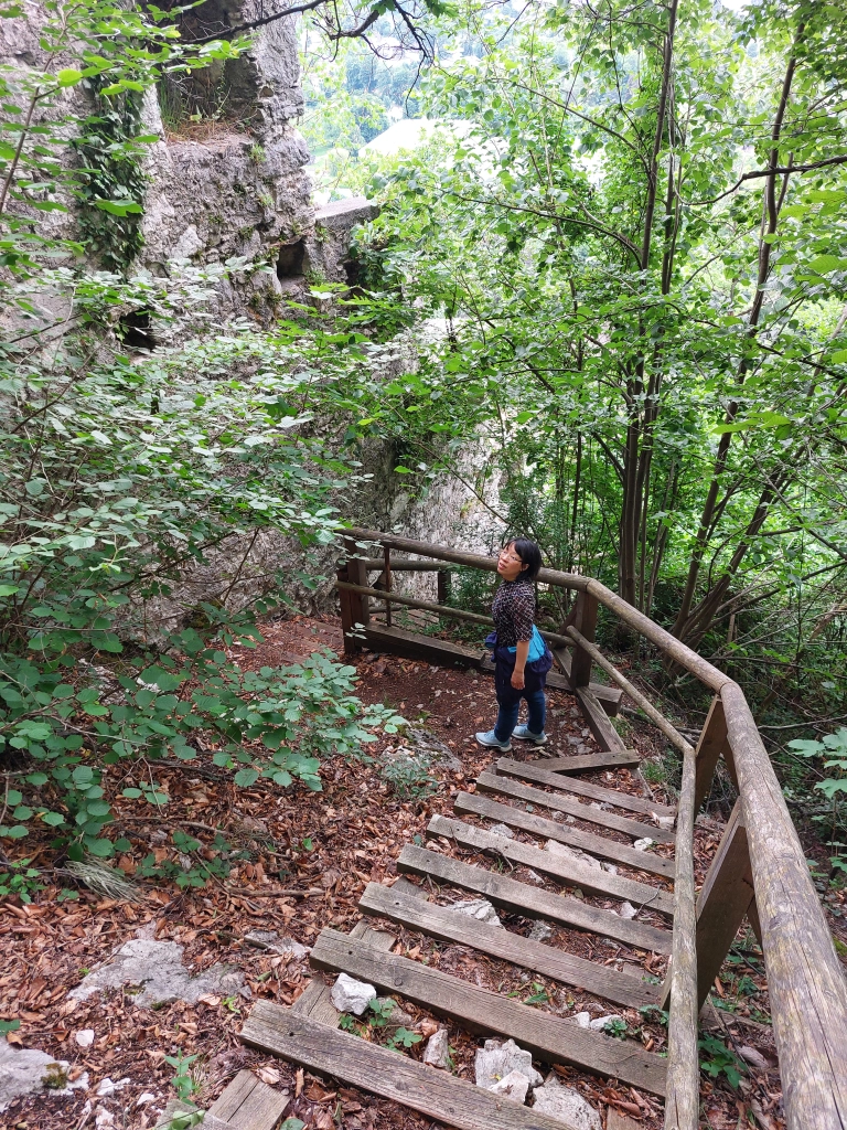 Treppe am Stadtmauerweg