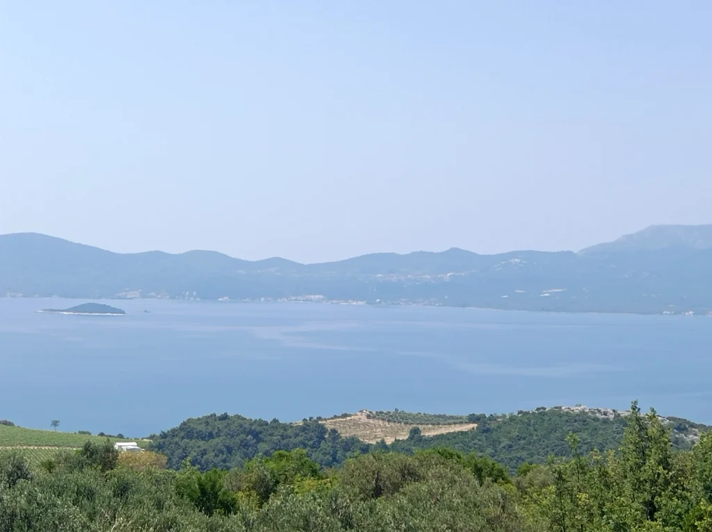 Blick auf die vorgelagerten Inseln